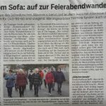 Artikel Feierabendwandg. Jan. 2018